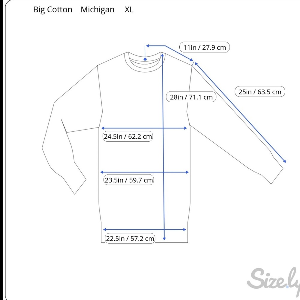 Michigan Embroidered Crewneck Sweatshirt Size XL Gray Wolverines NCAA Football - Picture 12 of 12